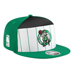 Boston Celtics Youth 2025 NBA Tip Off Split Panel 9FIFTY Snapback Hat - White/Kelly Green | New Era discount