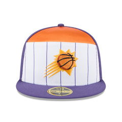Phoenix Suns 2025 NBA Tip Off Split Panel 59FIFTY Fitted Hat - White/Purple | New Era discount