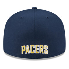 Indiana Pacers 2025 NBA Tip Off Split Panel 59FIFTY Fitted Hat - White/Navy | New Era outlet
