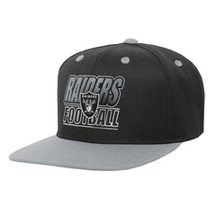 NFL Las Vegas Raiders Outerstuff Youth Team Gradient Deadstock Snapback Hat