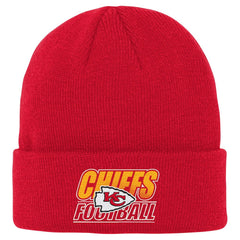 NFL Kansas City Chiefs Outerstuff Youth Team Gradient Cuffed Knit Hat