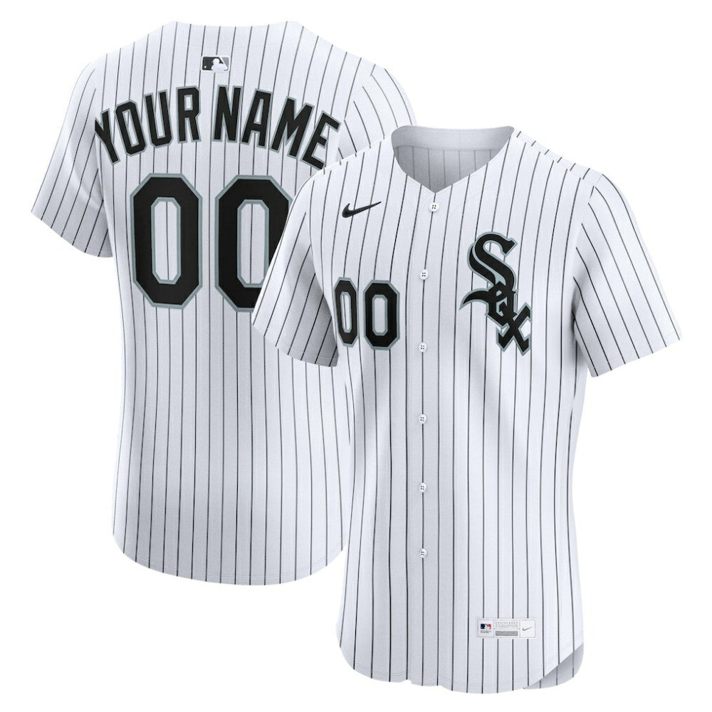 Chicago White Sox Home Elite Custom Jersey - White | Nike