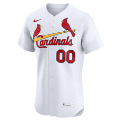 St. Louis Cardinals Home Elite Custom Jersey - White | Nike