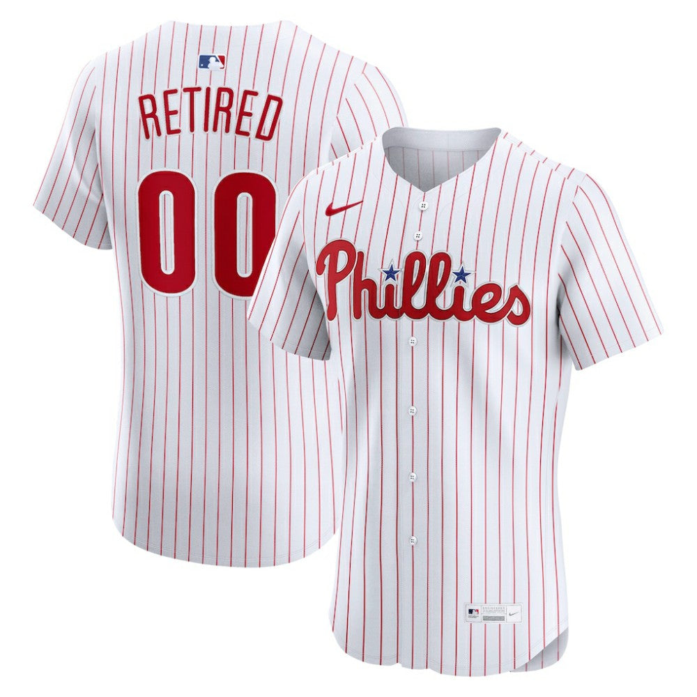 Philadelphia Phillies Home Elite Pick-A-Player Retired Roster Jersey - White | Nike