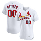 St. Louis Cardinals Home Elite Pick-A-Player Retired Roster Jersey - White | Nike