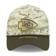 NFL Kansas City Chiefs 2025 Salute to Service 39THIRTY Flex Hat