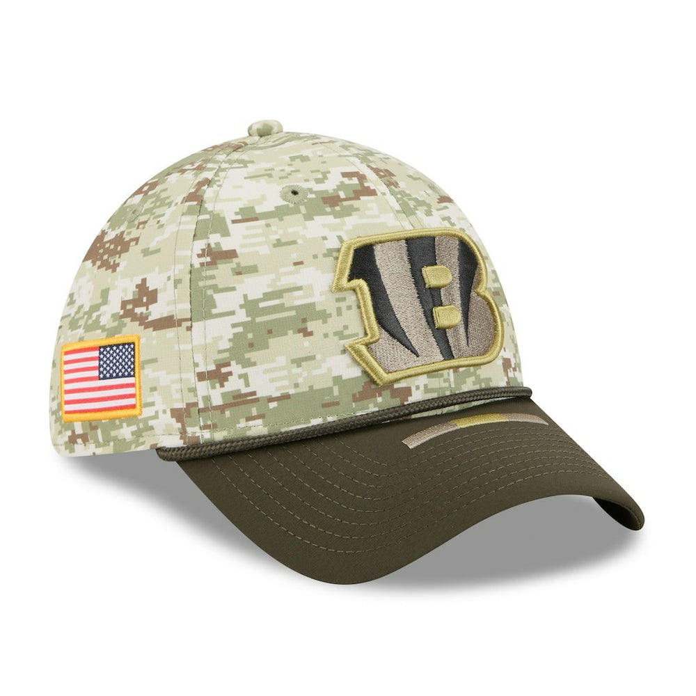 NFL Cincinnati Bengals 2025 Salute to Service 39THIRTY Flex Hat
