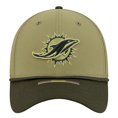 NFL Miami Dolphins 2025 Salute to Service 39THIRTY Flex Hat