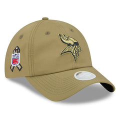 NFL Minnesota Vikings Women's 2025 Salute to Service Pony Tail Adjustable Hat