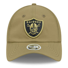 NFL Las Vegas Raiders Women's 2025 Salute to Service Pony Tail Adjustable Hat
