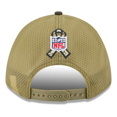 NFL Baltimore Ravens Youth 2025 Salute to Service 9FORTY A-Frame Adjustable Hat