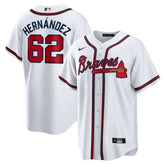 Daysbel Hernandez Atlanta Braves Home Replica Jersey - White | Nike
