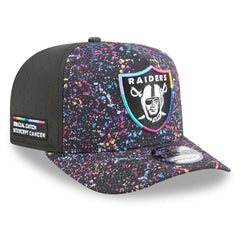 NFL Las Vegas Raiders 2025 NFL Crucial Catch A-Frame 9FIFTY Snapback Hat