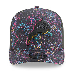 NFL Detroit Lions 2025 NFL Crucial Catch A-Frame 9FIFTY Snapback Hat