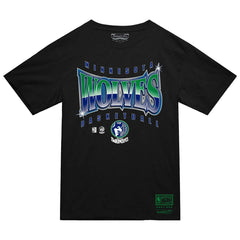 Minnesota Timberwolves Worldwide Collection Glow Up T-Shirt - Black | Mitchell & Ness online