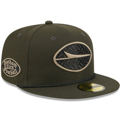 NFL New York Jets 2025 Rivalries Collection Sideline Rope 59FIFTY Fitted Hat