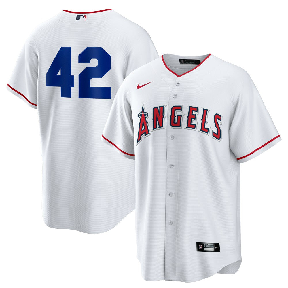 Los Angeles Angels Home 2025 Jackie Robinson Day Replica Jersey - White | Nike