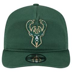 Milwaukee Bucks Cotton 19TWENTY Adjustable Hat - Hunter Green | New Era sale