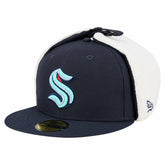 Seattle Kraken New Era Injection Dog Ear Classic Fitted Hat