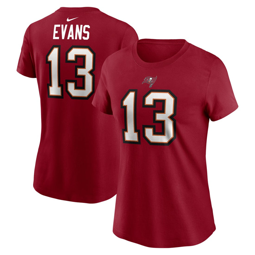 NFL Tampa Bay Buccaneers Mike Evans Women's Player Name & Number T-Shirt