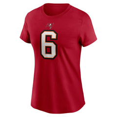 NFL Tampa Bay Buccaneers Baker Mayfield Women's Player Name & Number T-Shirt