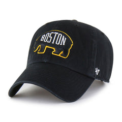 Boston Bruins '47 Alternate Logo Clean Up Adjustable Hat