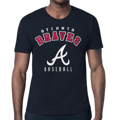 Atlanta Braves Starter Team Logo T-Shirt - Navy