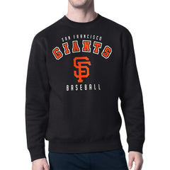 San Francisco Giants Starter Team Logo Fleece Pullover Sweatshirt - Black