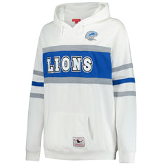 NFL Detroit Lions Women's Plus Size Head Coach Throwback Pullover Hoodie