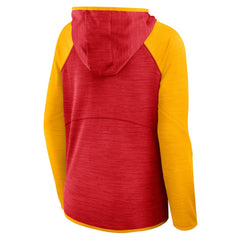 NFL Kansas City Chiefs Women's Plus Size End Around Pass Full-Zip Hoodie