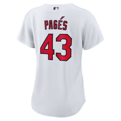 Pedro Pagés St. Louis Cardinals Women's Home Replica Jersey - White | Nike