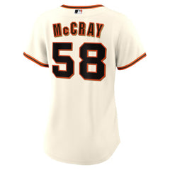 Grant McCray San Francisco Giants Women's Home Replica Jersey - Cream | Nike