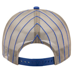 Texas Rangers Vintage Arched Foam Front 9FIFTY A-Frame Adjustable Trucker Hat - Royal | New Era