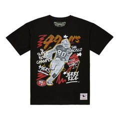 NFL San Francisco 49ers Jerry Rice Chalked Up Player Graphic T-Shirt