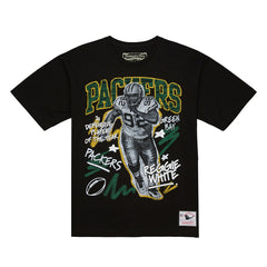 NFL Green Bay Packers Reggie White Chalked Up Player Graphic T-Shirt