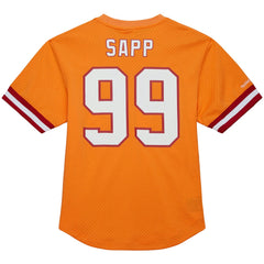NFL Tampa Bay Buccaneers Warren Sapp Retired Player Name & Number Mesh Top