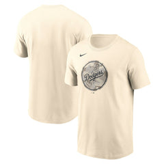 Los Angeles Dodgers Camo Logo T-Shirt - Cream | Nike