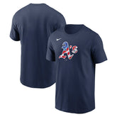 Athletics Americana T-Shirt - Navy | Nike