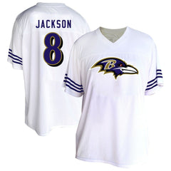 NFL Baltimore Ravens Lamar Jackson Women's Plus Size Fashion Jersey