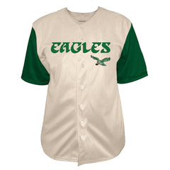 NFL Philadelphia Eagles Saquon Barkley Big & Tall Baseball Button-Up Shirt