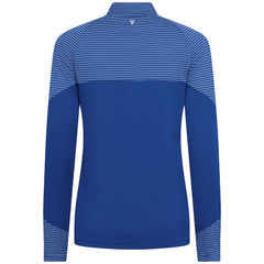 Chicago Cubs Levelwear Women's Classic Stripes Insignia 2.0 Raglan Quarter-Zip Top - Royal