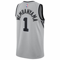 Victor Wembanyama San Antonio Spurs Jordan Brand Unisex Swingman Jersey - Statement Edition - Silver discount
