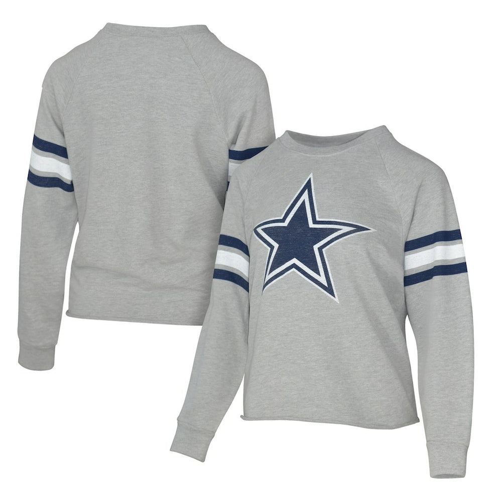 NFL Dallas Cowboys Lauren James Women's Raglan Terry Sweatshirt