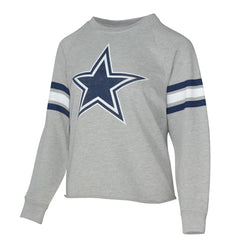 NFL Dallas Cowboys Lauren James Women's Raglan Terry Sweatshirt