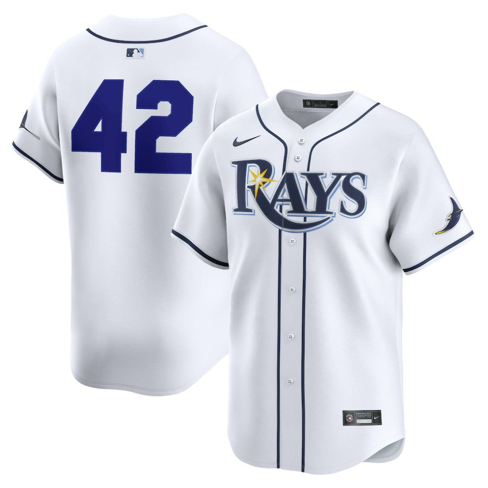 Tampa Bay Rays Home 2025 Jackie Robinson Day Limited Jersey - White | Nike