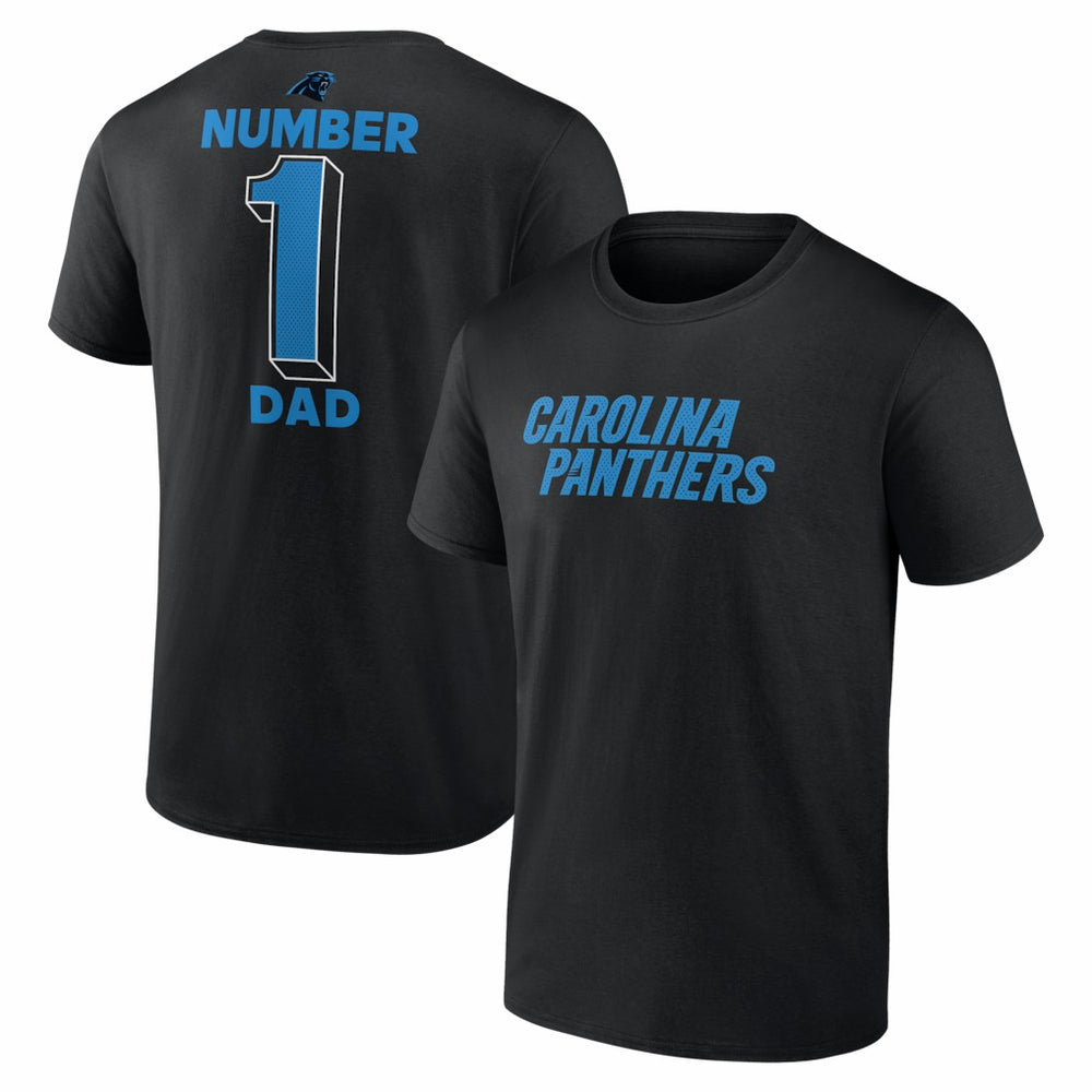 NFL Carolina Panthers #1 Dad Jersey T-Shirt