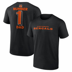 NFL Cincinnati Bengals #1 Dad Jersey T-Shirt