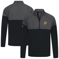 Pittsburgh Pirates Levelwear Classic Stripes Insignia 2.0 Pullover - Black