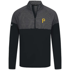 Pittsburgh Pirates Levelwear Classic Stripes Insignia 2.0 Pullover - Black