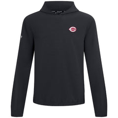 Cincinnati Reds Levelwear Action Insignia 2.0 Pullover Hoodie - Black
